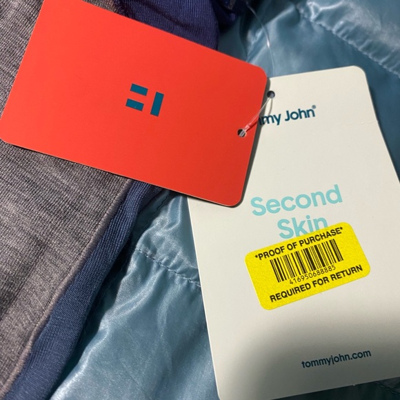 NWT Mens Tommy John Second Skin Boxer Briefs Size Large Retail $34 - Picture 4 of 5